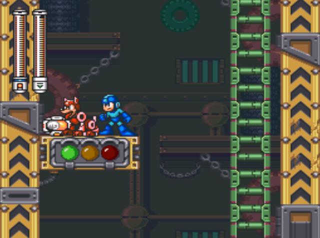 Mega Man 7 screenshot - Turbo Man